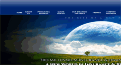 Desktop Screenshot of 3rdmillennium-ins.com